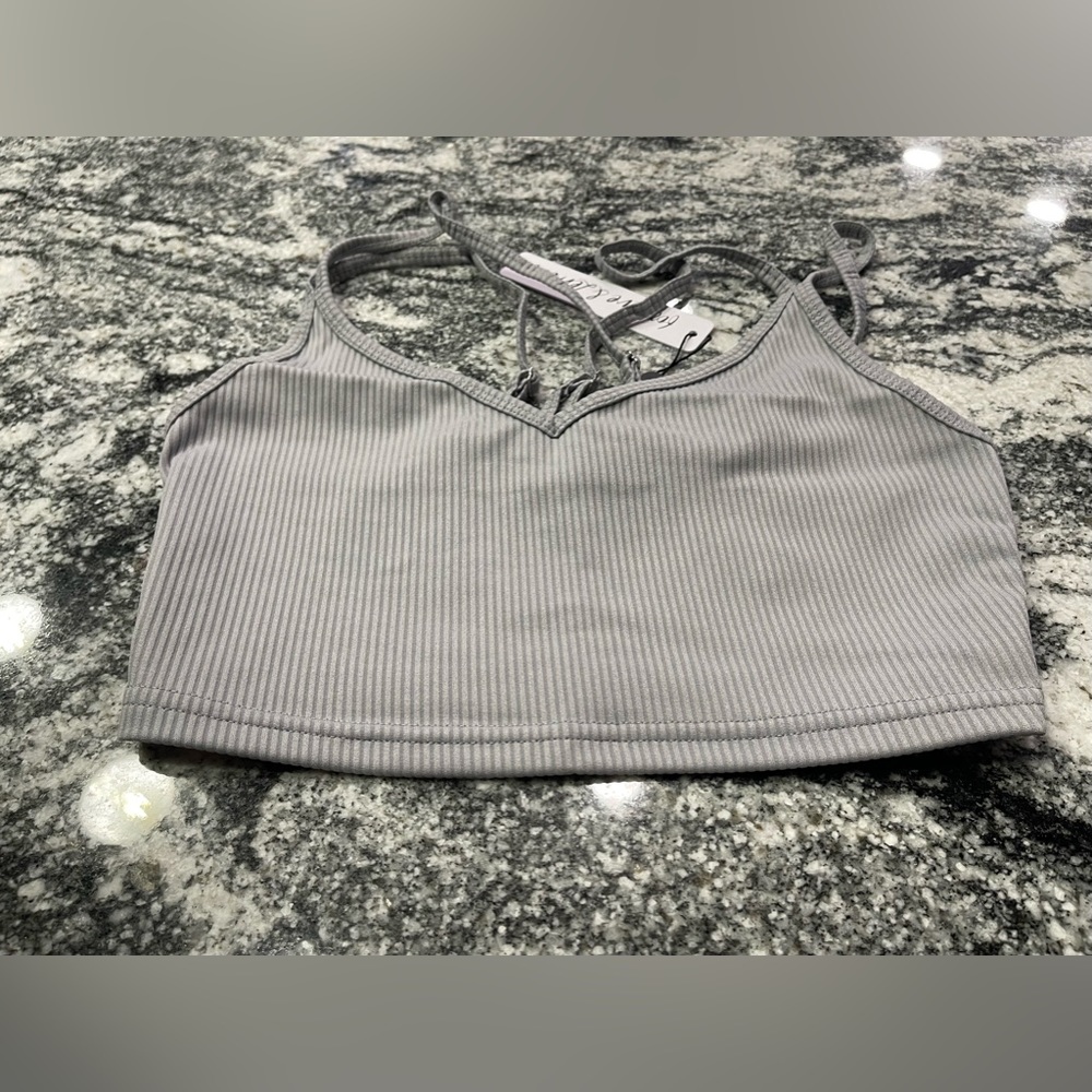 For Love and Lemons Eva Crop Top Medium - Picture 4 of 14